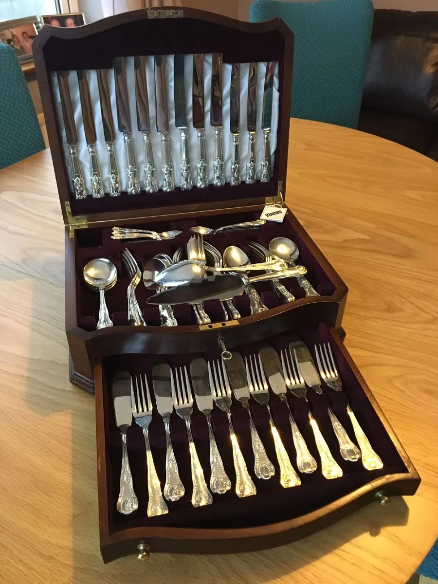 Cutlery silver plated - Image 1