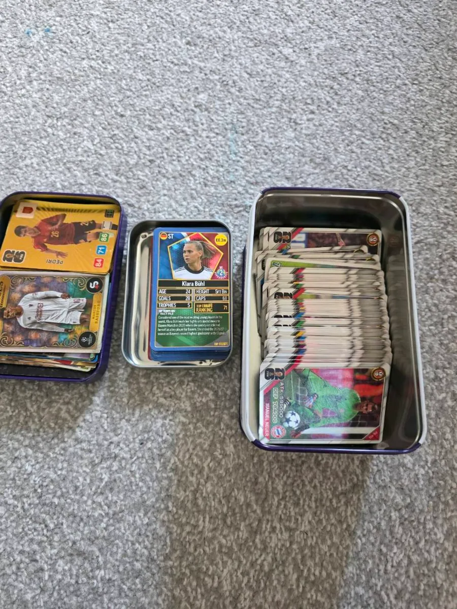 Three boxes of FIFA cards - Image 1