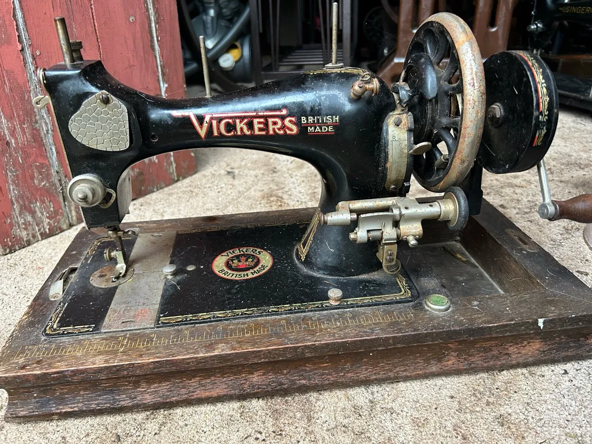 Antique Sewing Machine - Image 1