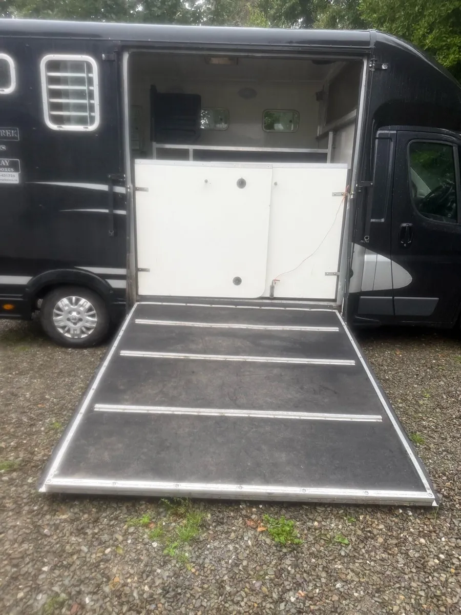 Peugeot Boxer horse van - Image 4