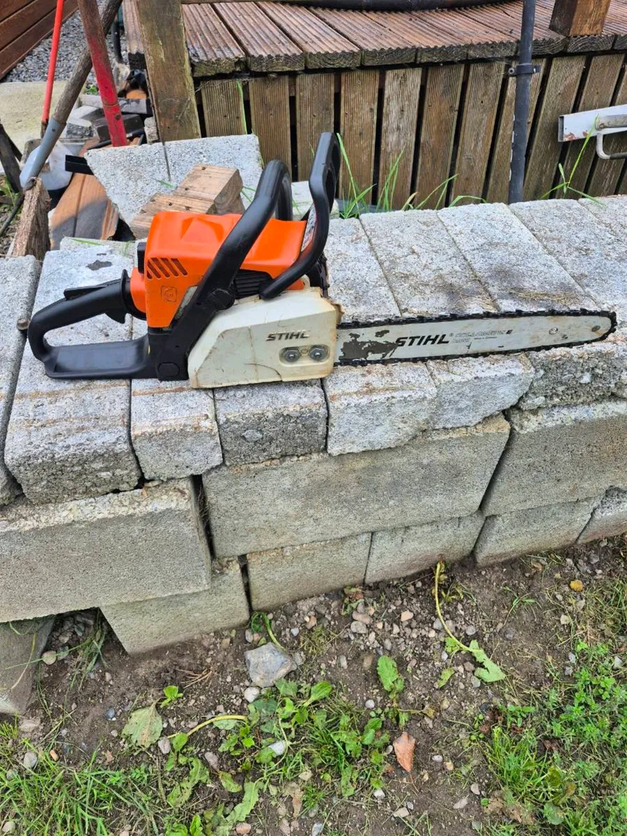 Stihl MS170 chainsaw 14: chain bar - Image 2