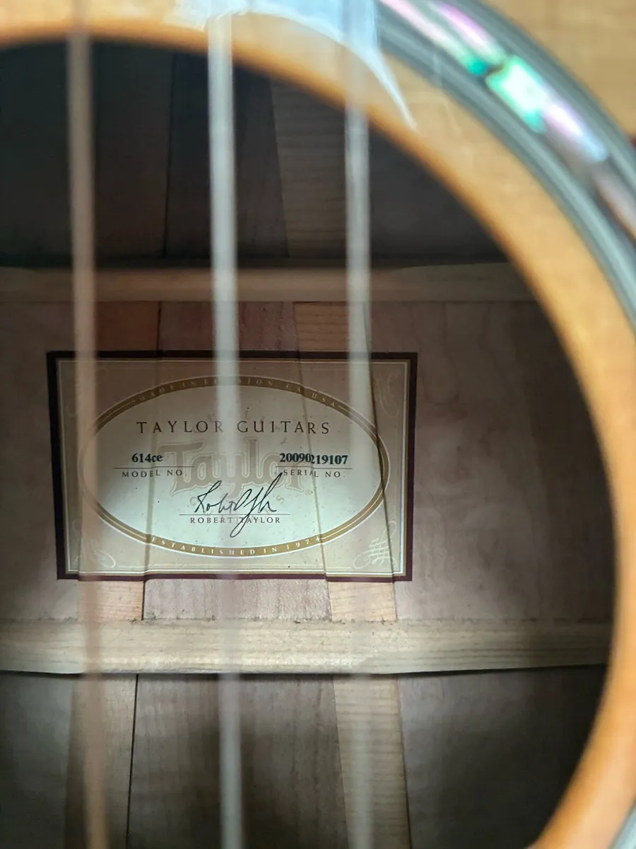 Taylor 614ce guitar - Image 4