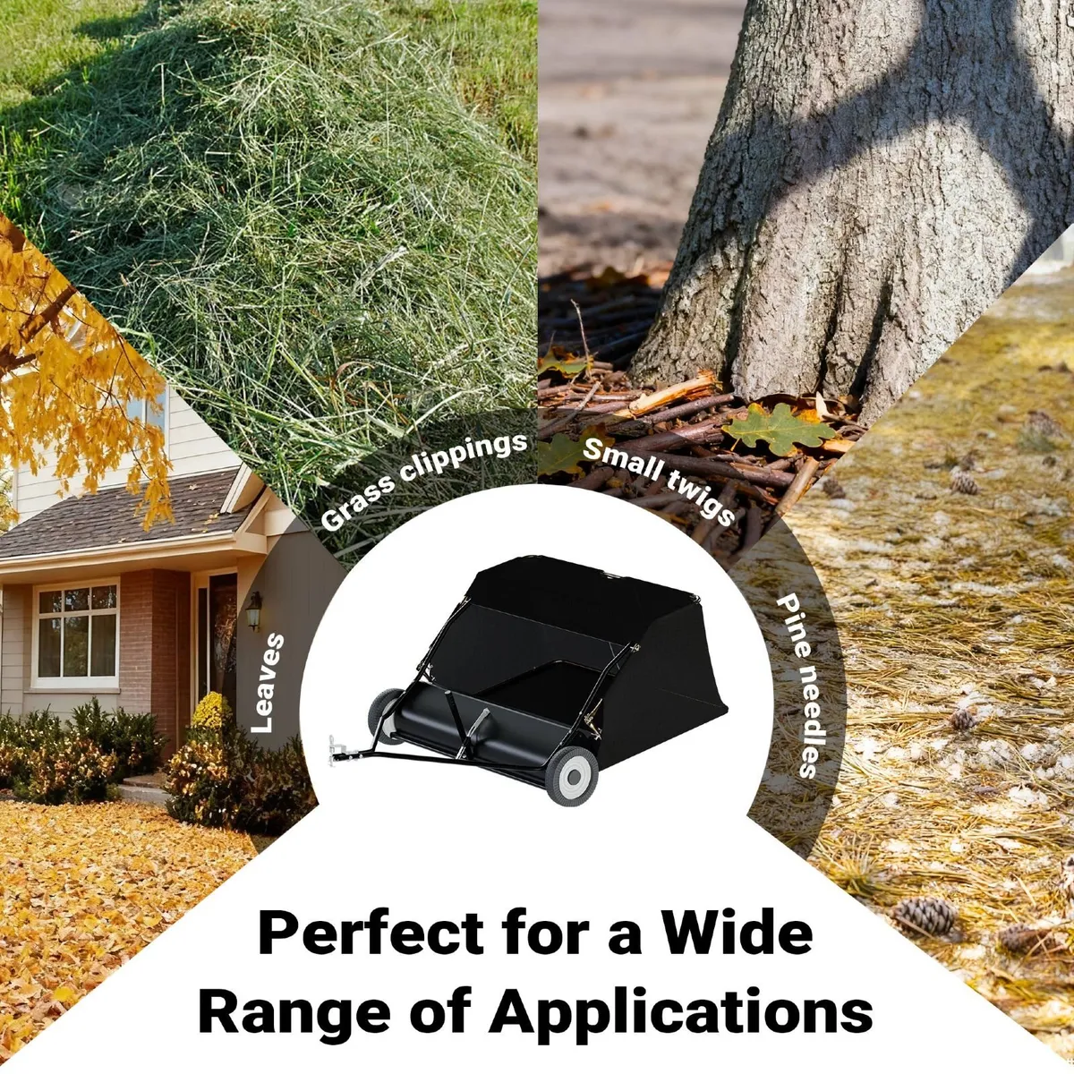 Lawn Leaf sweeper 105cm ..Free Delivery - Image 2