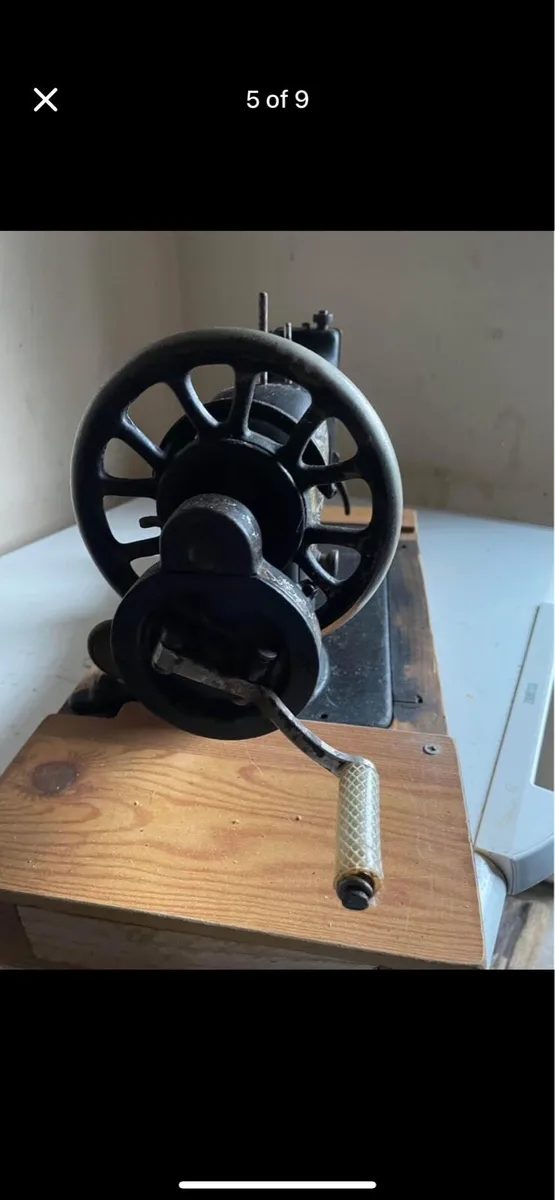 Antique Jones Sewing Machine - Image 4