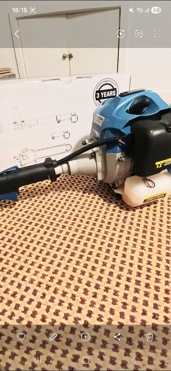 Pole saw 52cc petrol hyunday - Image 4