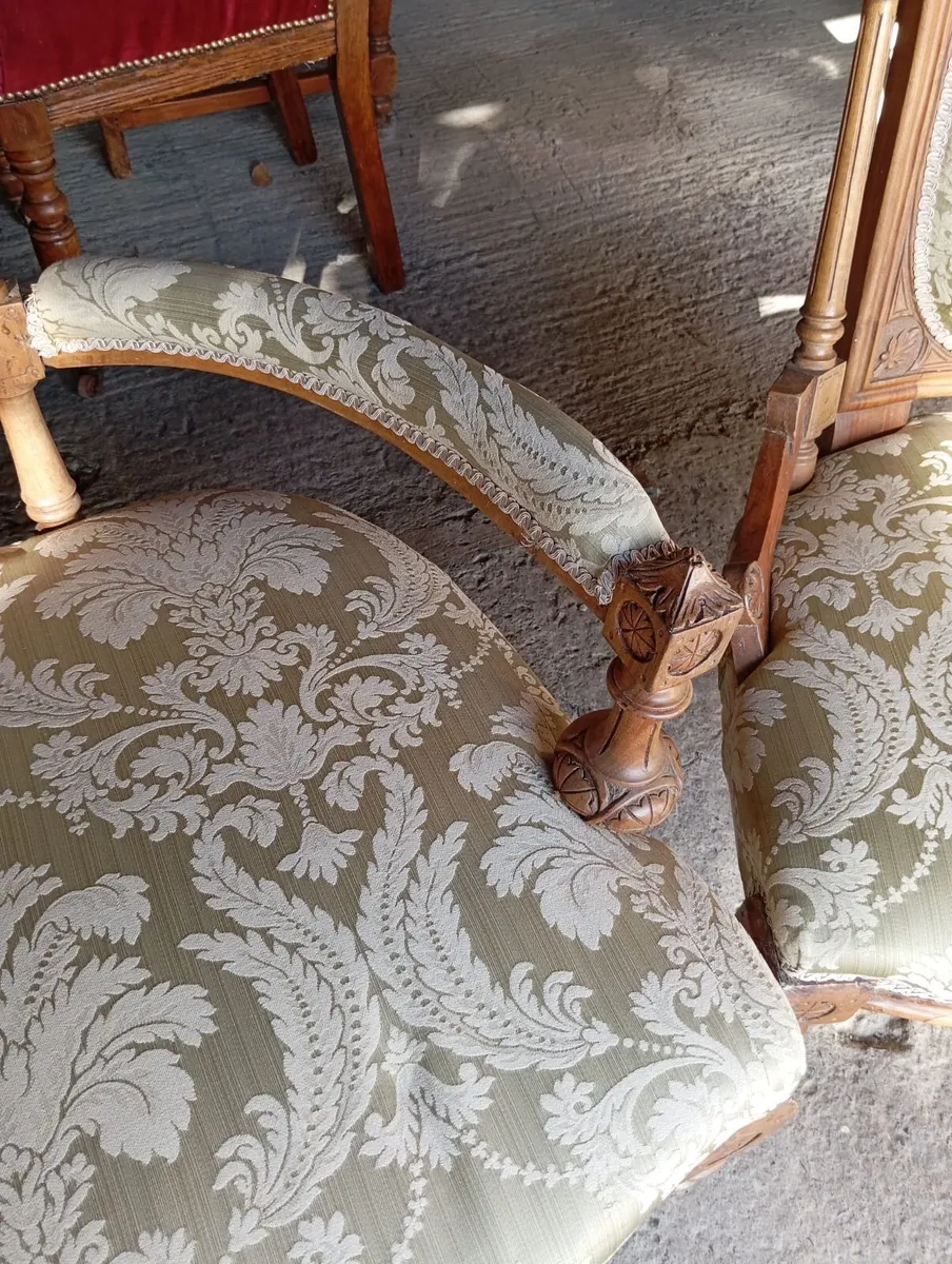 Victorian gentlemans chair - Image 3