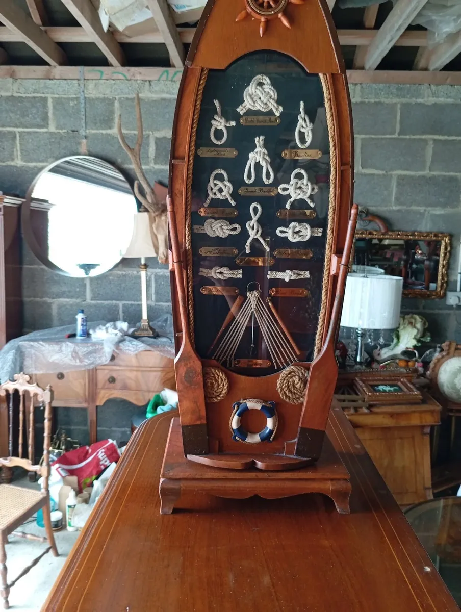 Nautical knot frame/cabinet - Image 2