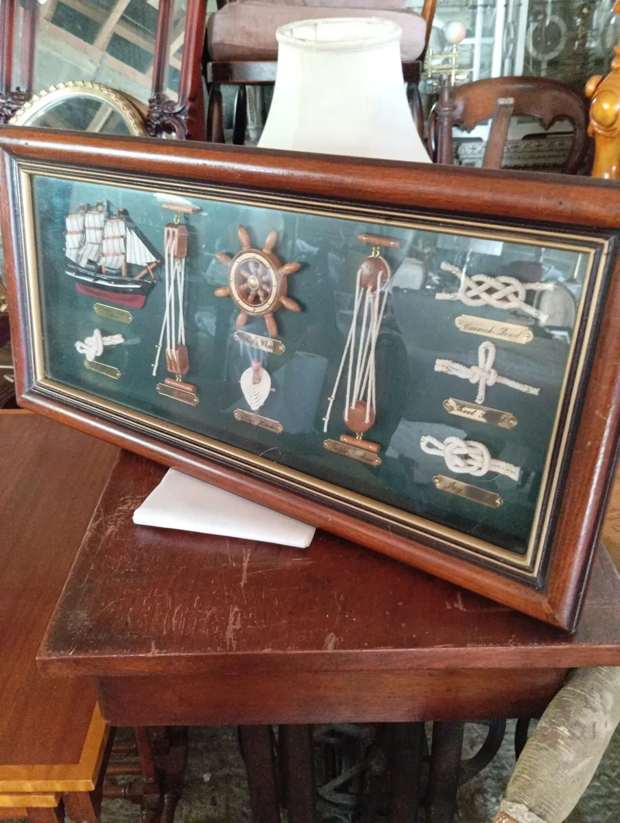Nautical knot frame/cabinet - Image 1