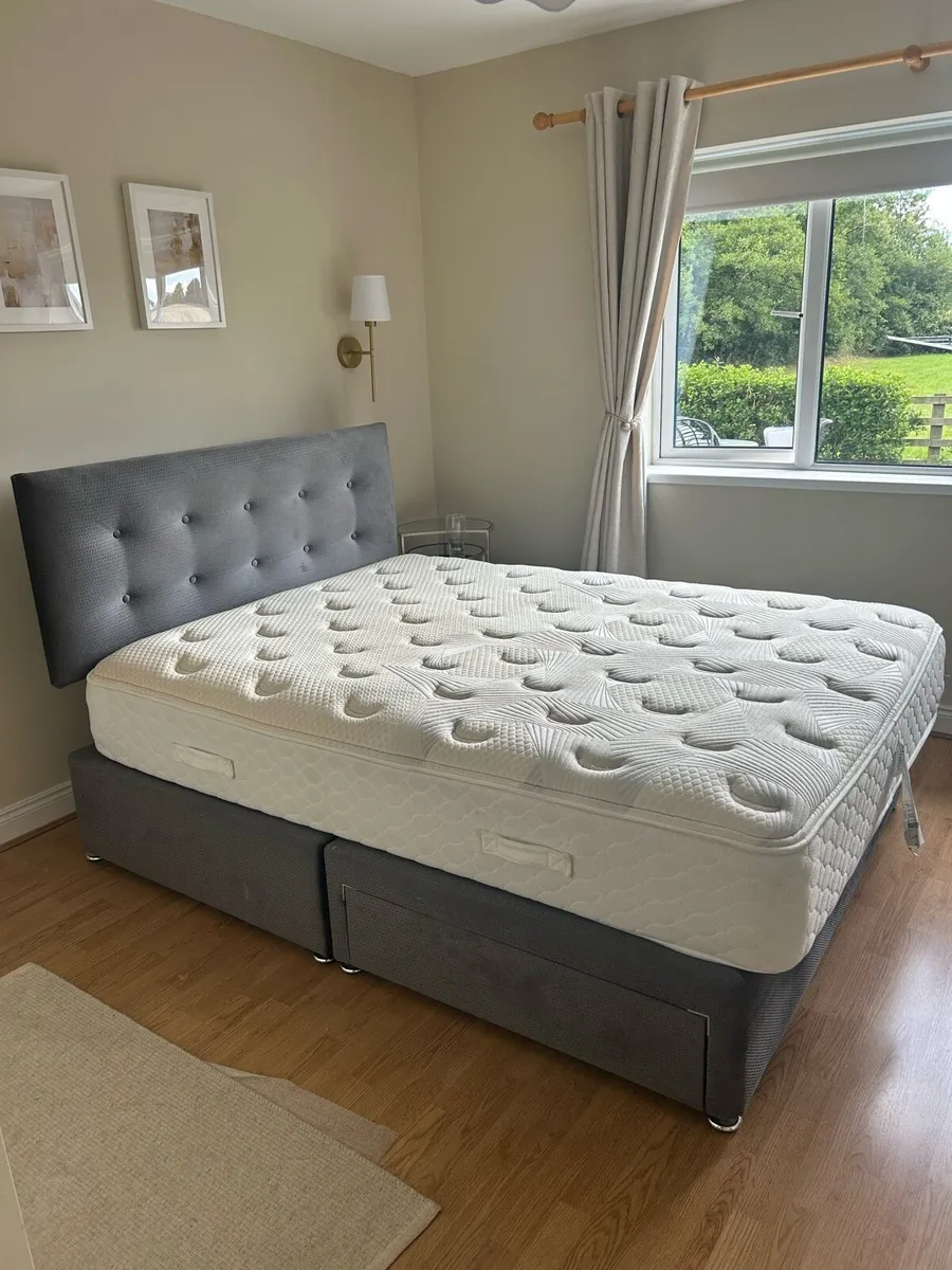 King size divan bed - Image 1