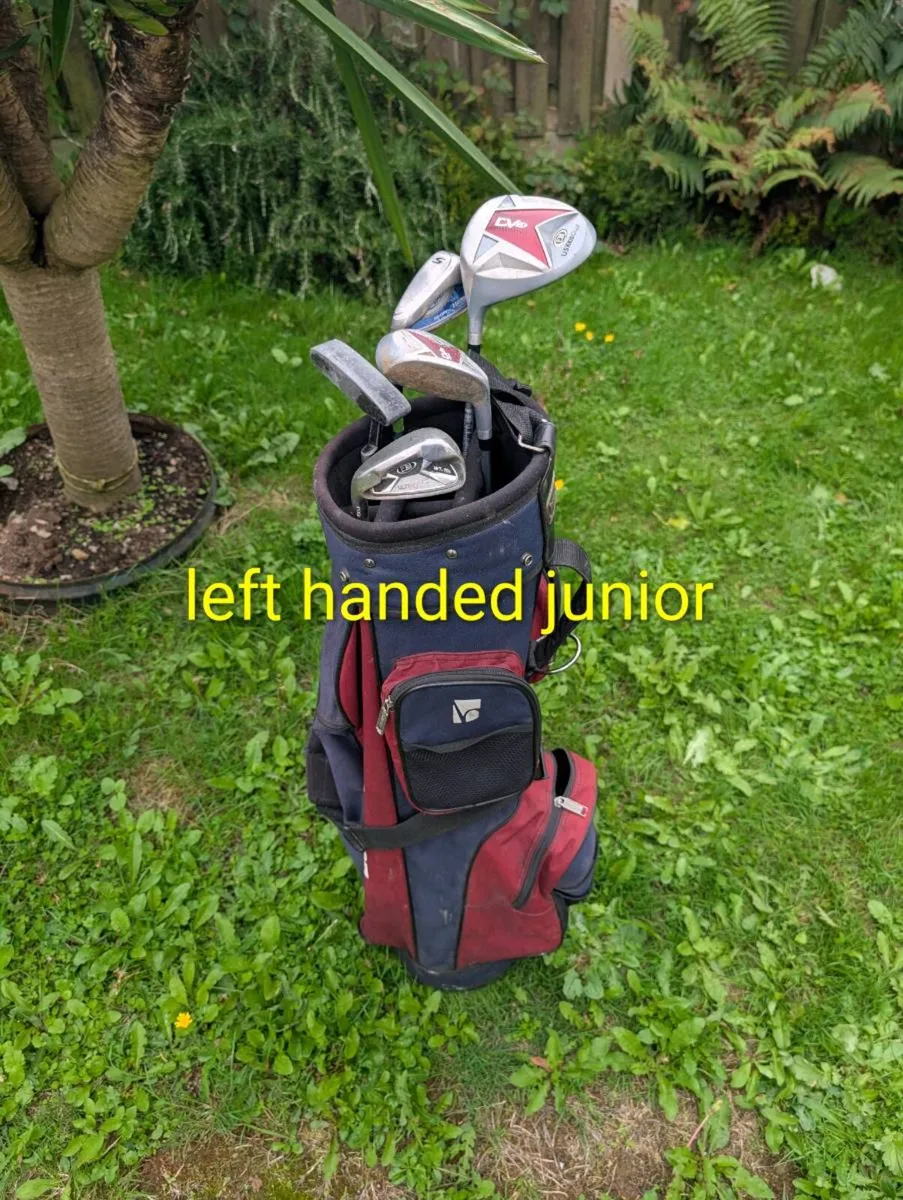 Left handed junior teen Golf clubs - Image 1