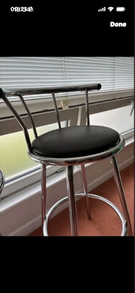Rotating High Chair Stools Set - Image 2