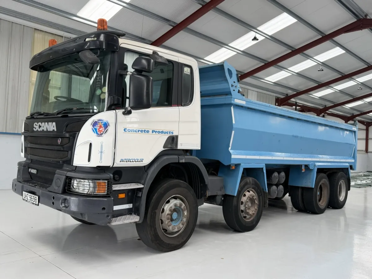 2014 SCANIA P400 XT DOUBLE DRIVE TIPPEER - Image 3