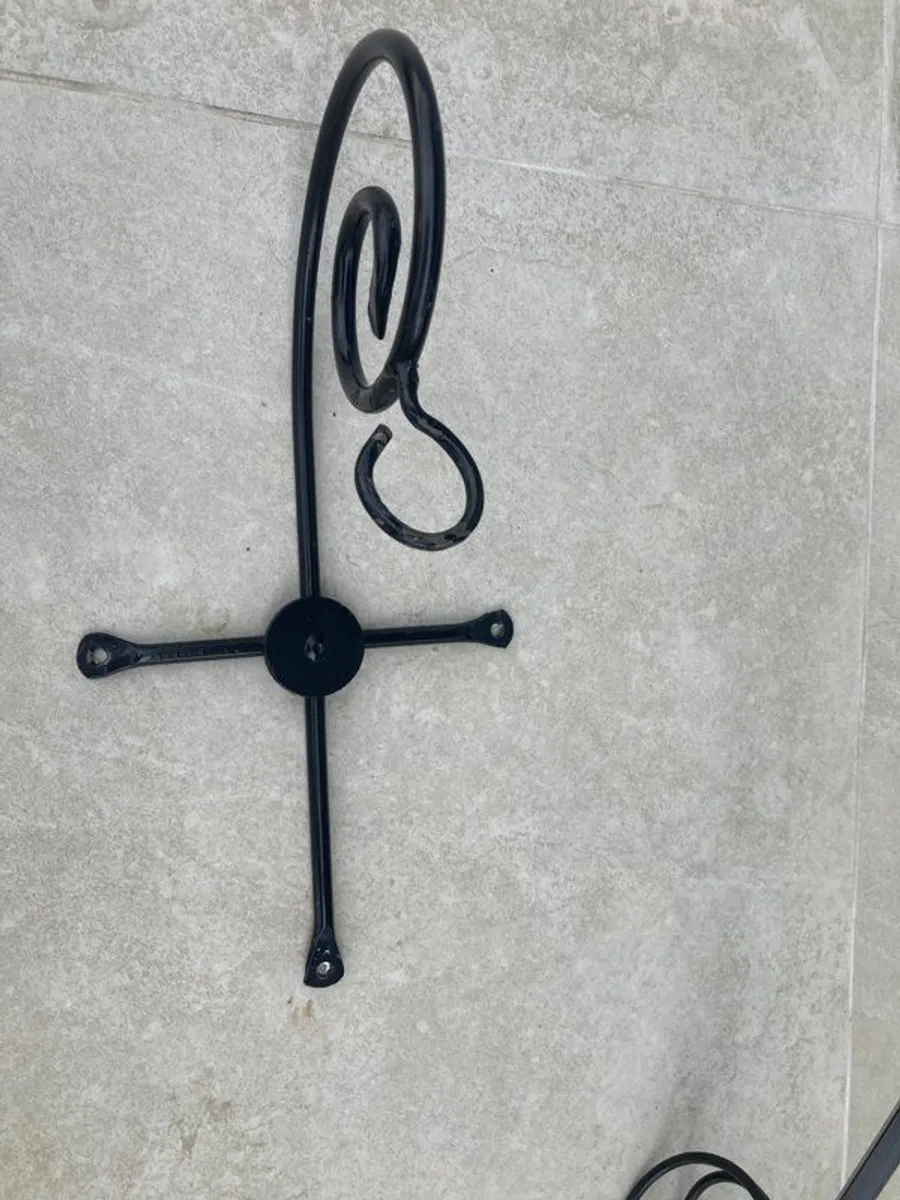Wine Rack for Wall Wrought Iron - Image 3