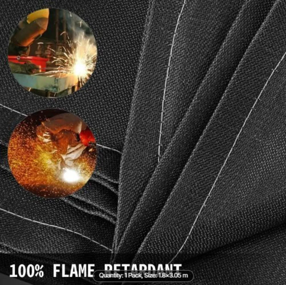 Welding Blanket 1.8x3.05 m Fiberglass - Image 2
