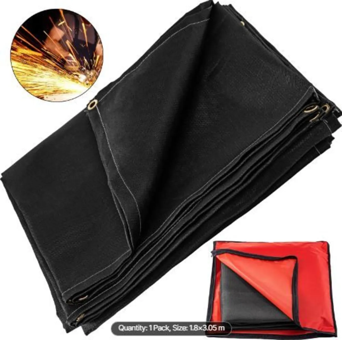 Welding Blanket 1.8x3.05 m Fiberglass - Image 4