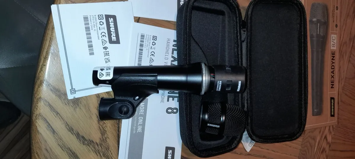 Stage mic, nexadyne 8/c shure - Image 4