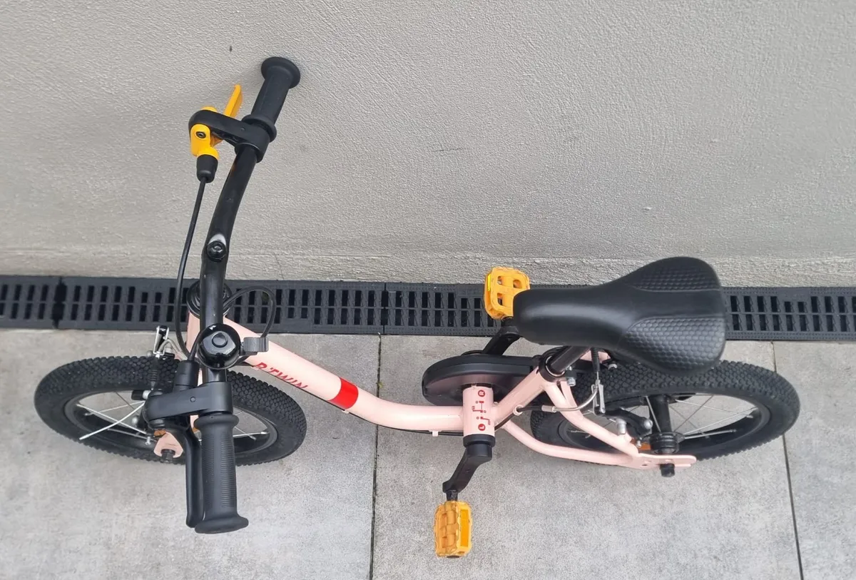 Btwin Bike 14inch Pink - Image 3