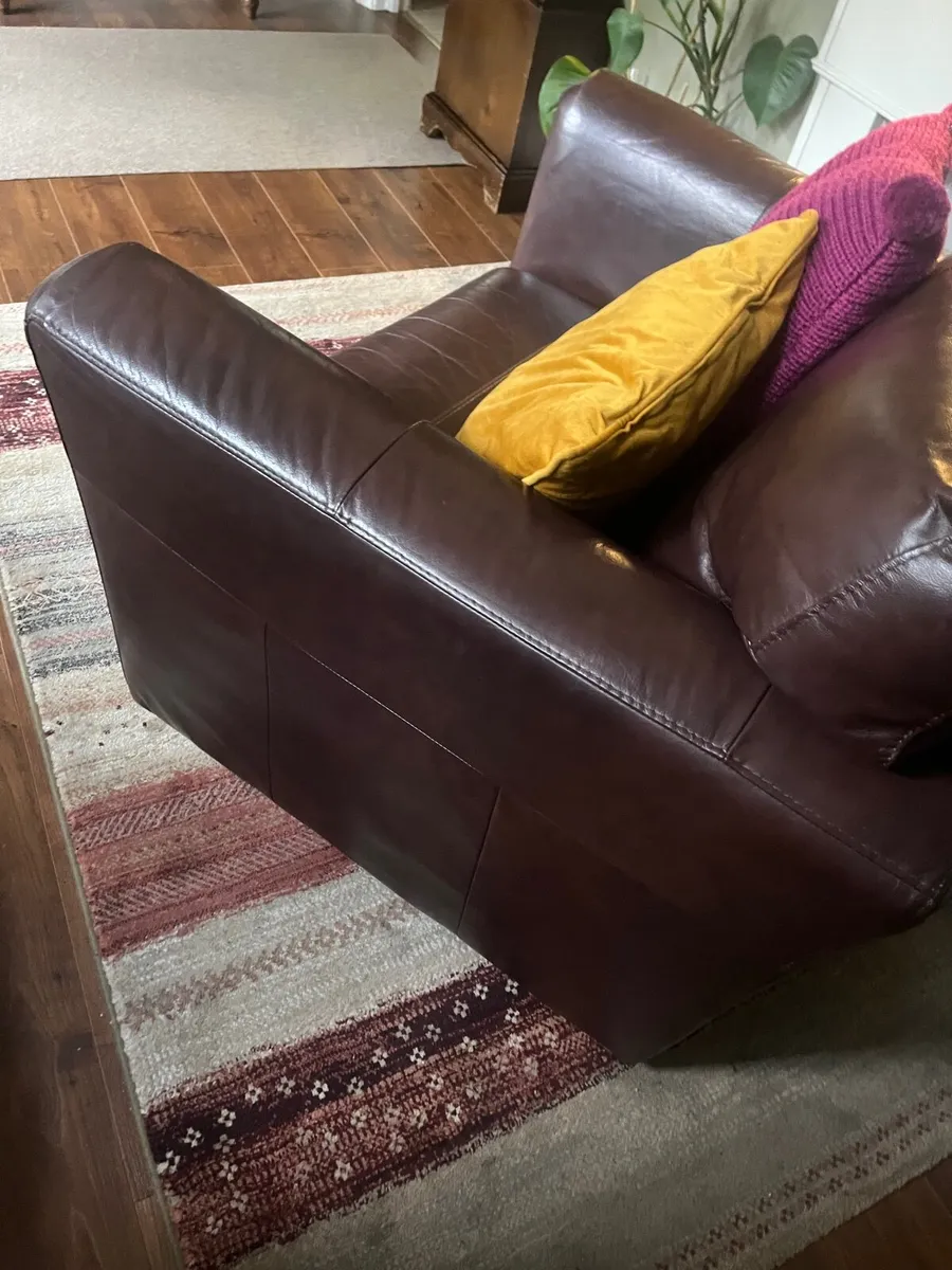 Leather armchair - Image 4