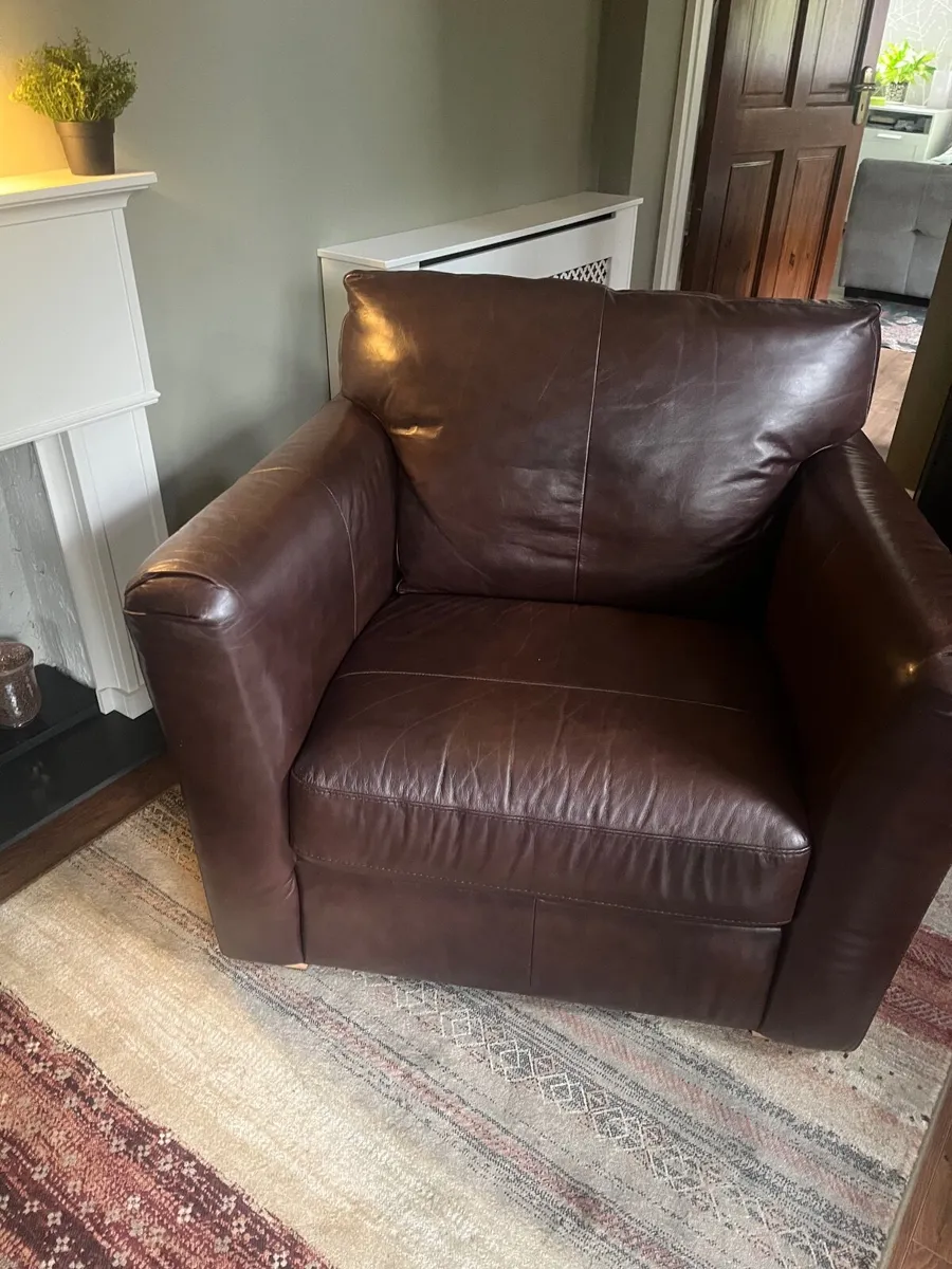 Leather armchair - Image 3
