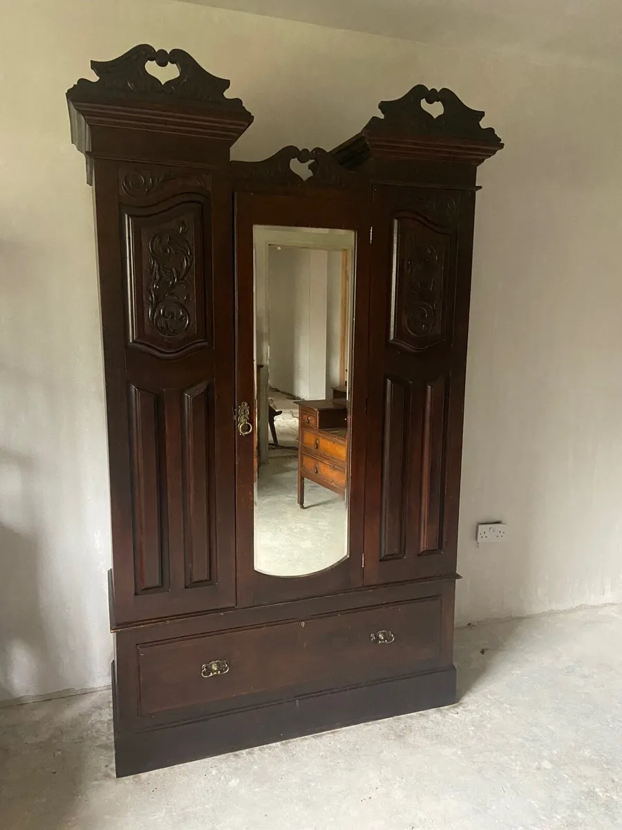 Victorian wardrobe - Image 1