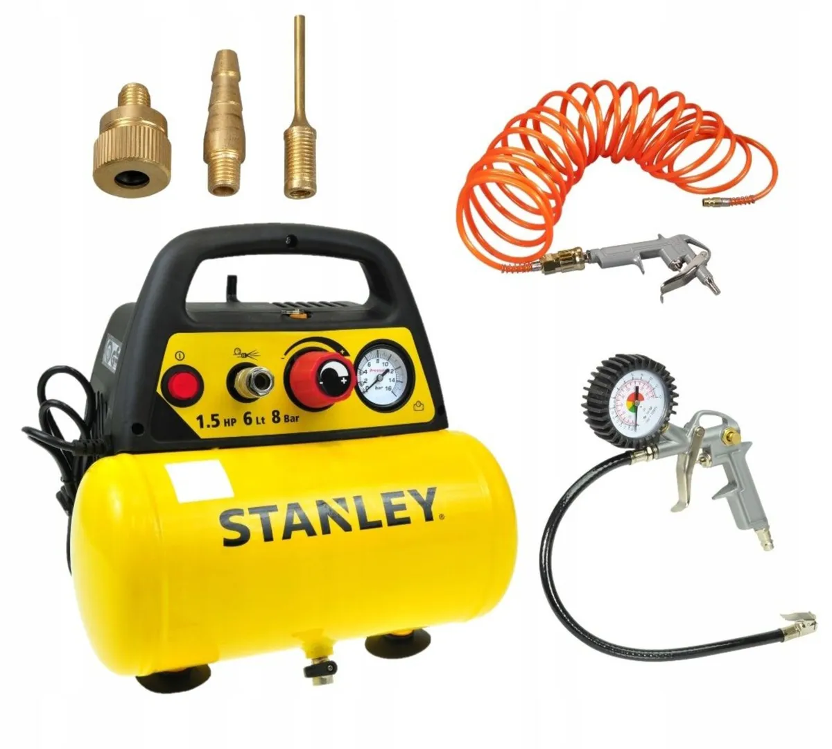 Stanley Portable Air Compressor DIY 6L - Image 3