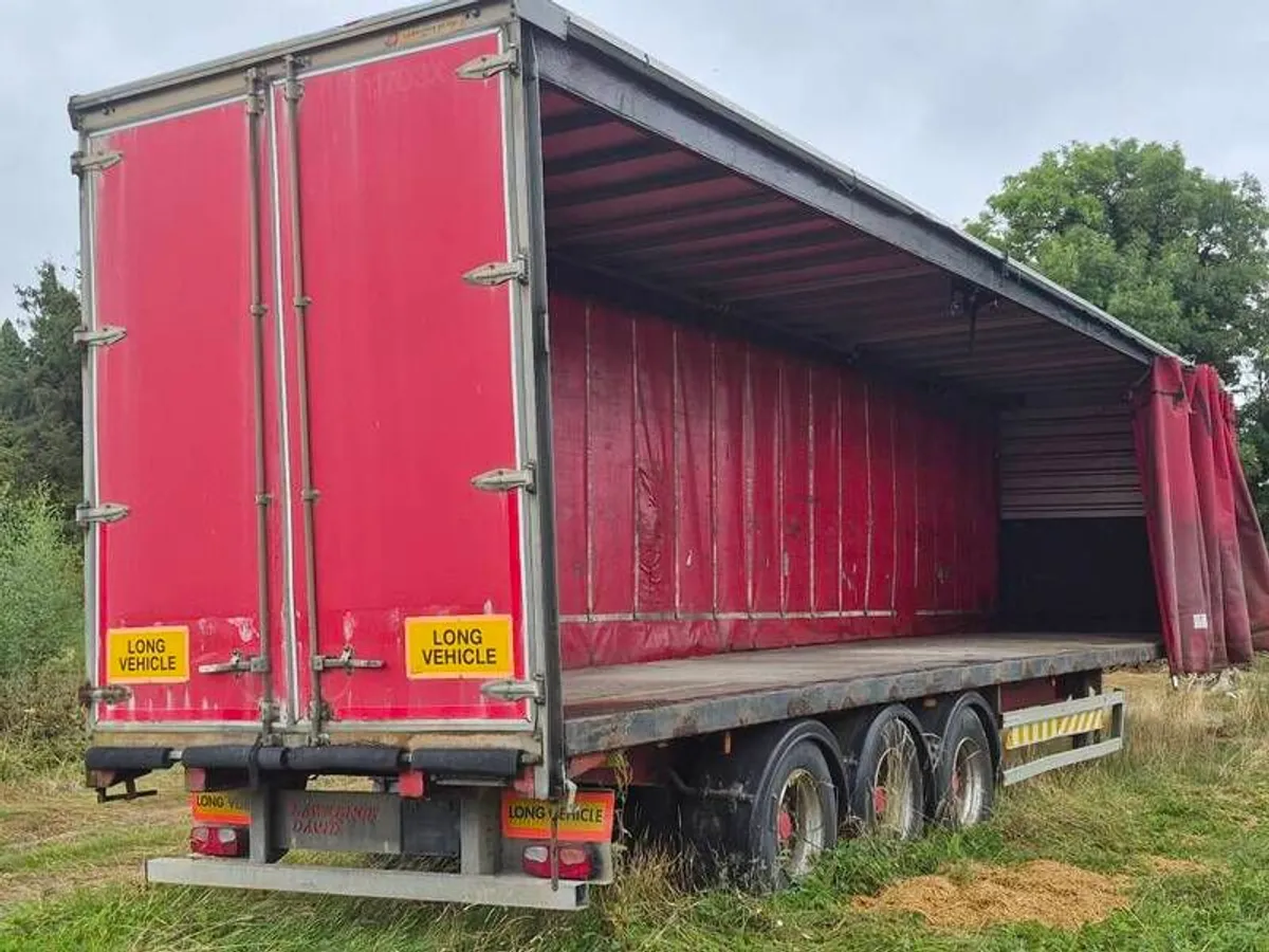 45ft Curtainsider Trailer for Storage - Image 4