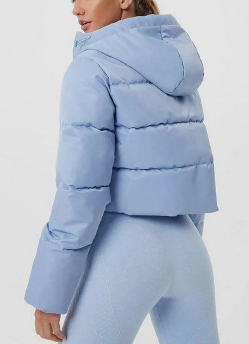 Authentic USA Pro Cropped Puffer Jacket - Image 4