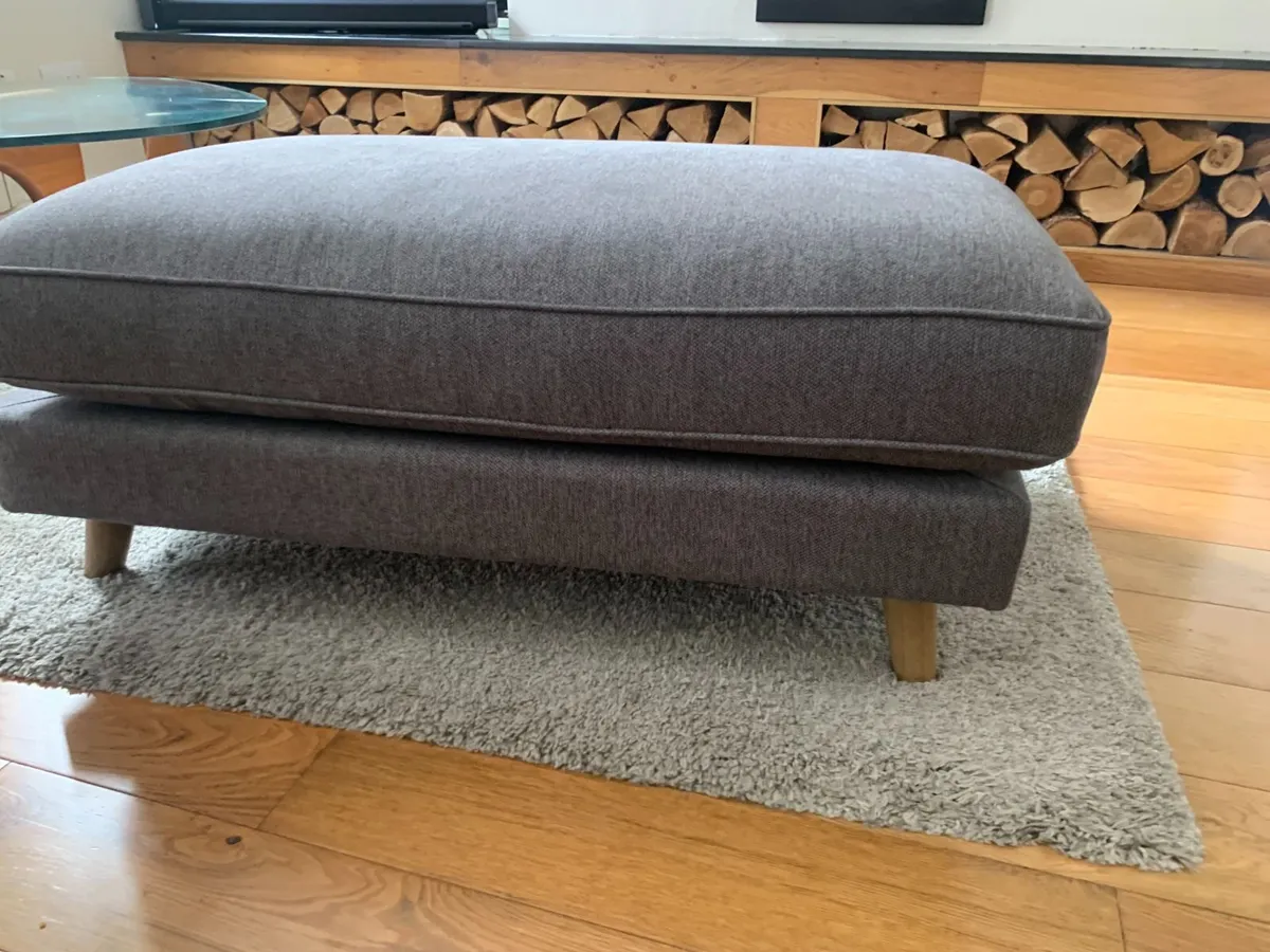 Grey Ottoman – Excellent Condition - Image 2