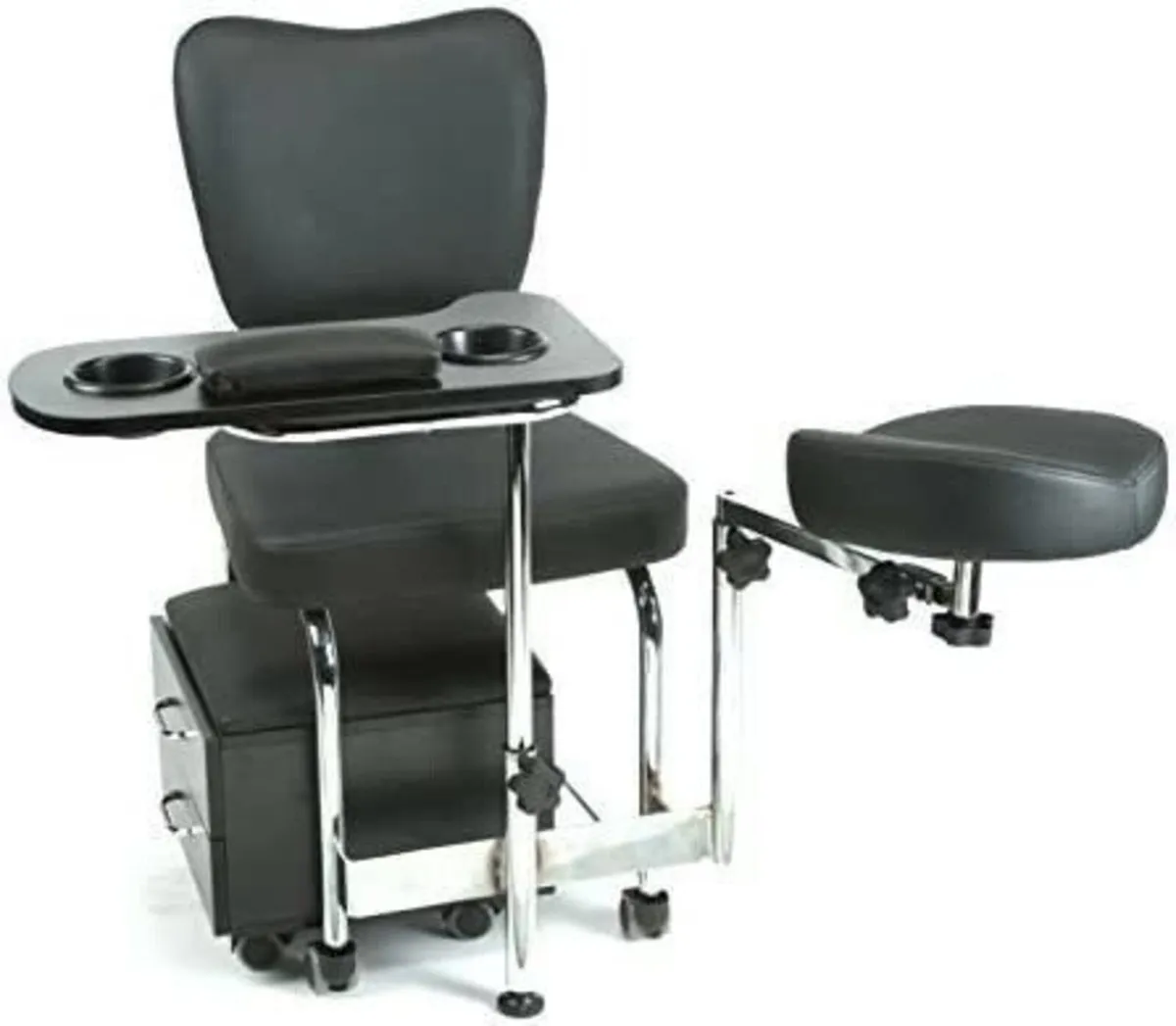 Manicure Pedicure Nail Station Table & Chair - Image 2