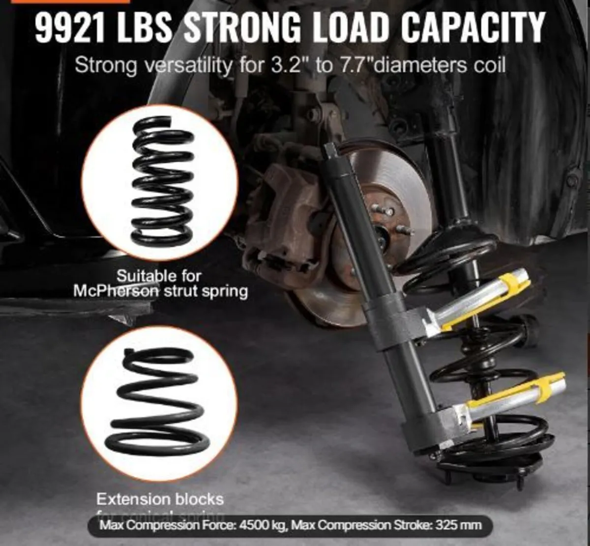 Strut Spring Compressor Set, Macpherson - Image 3