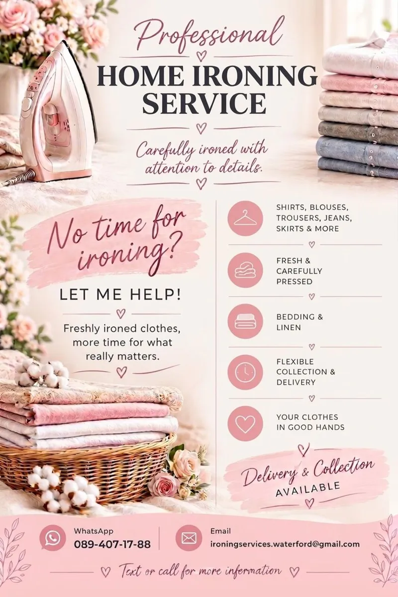 PROFESSIONAL IRONING SERVICE