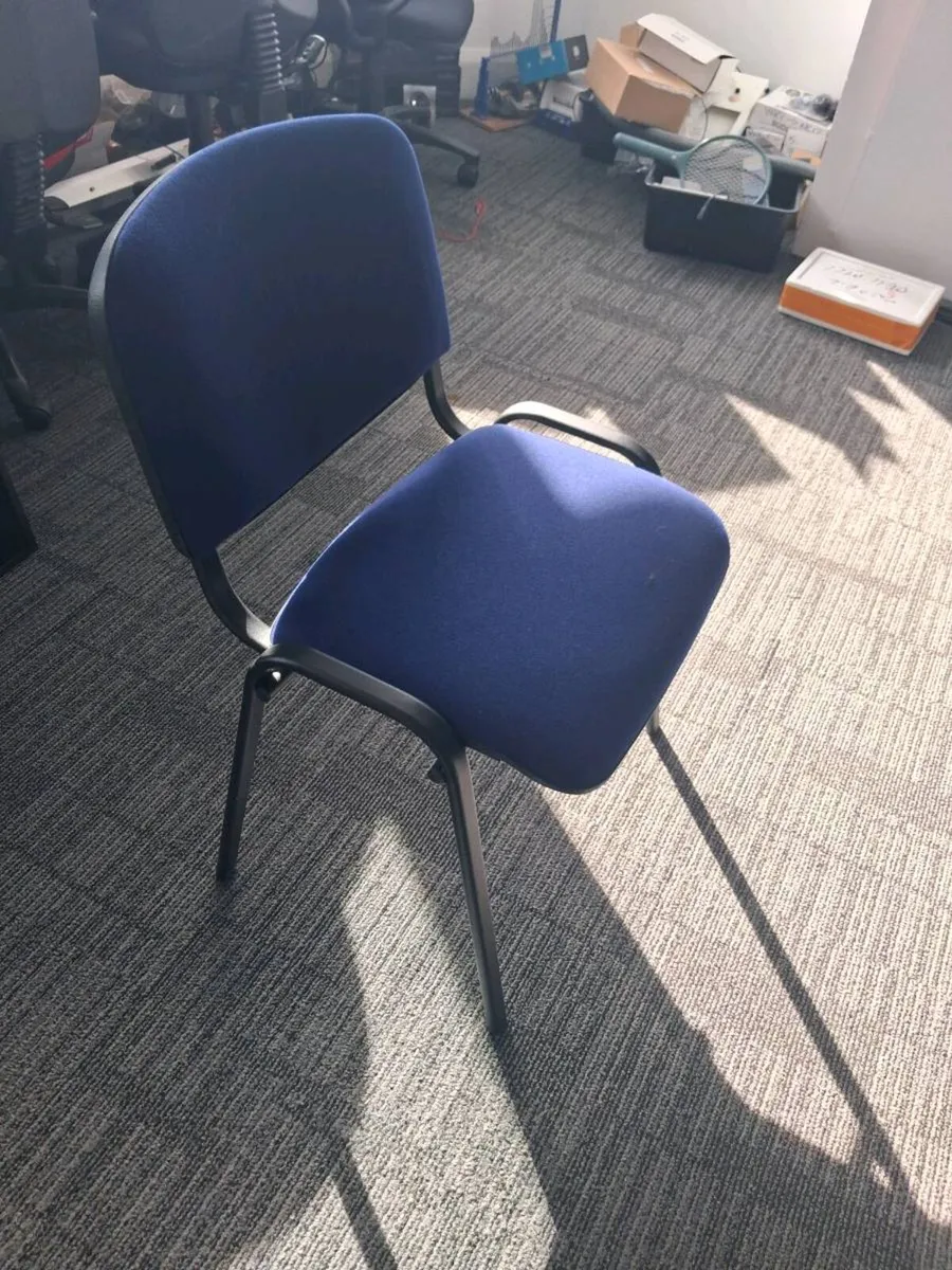Blue Office Chairs– Excellent Condition – €25
each - Image 2