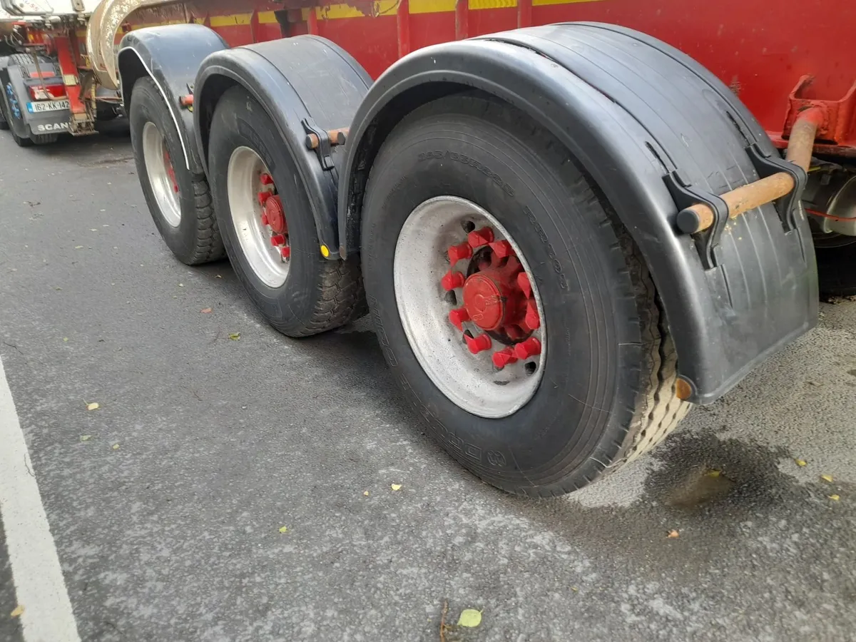 Scania R450 Tag and Crane Mounted Timber Trailer - Image 2