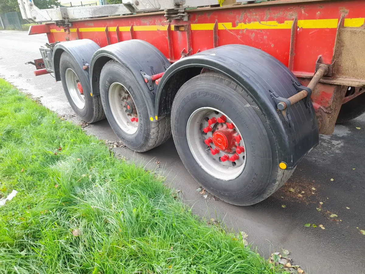 Scania R450 Tag and Crane Mounted Timber Trailer - Image 4