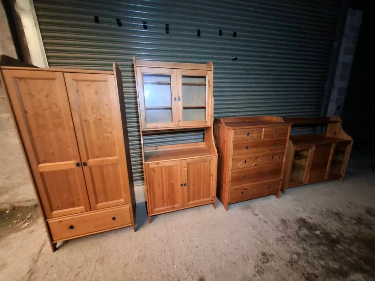 Solid Pine Furniture Set (DELIVERY) - Image 2
