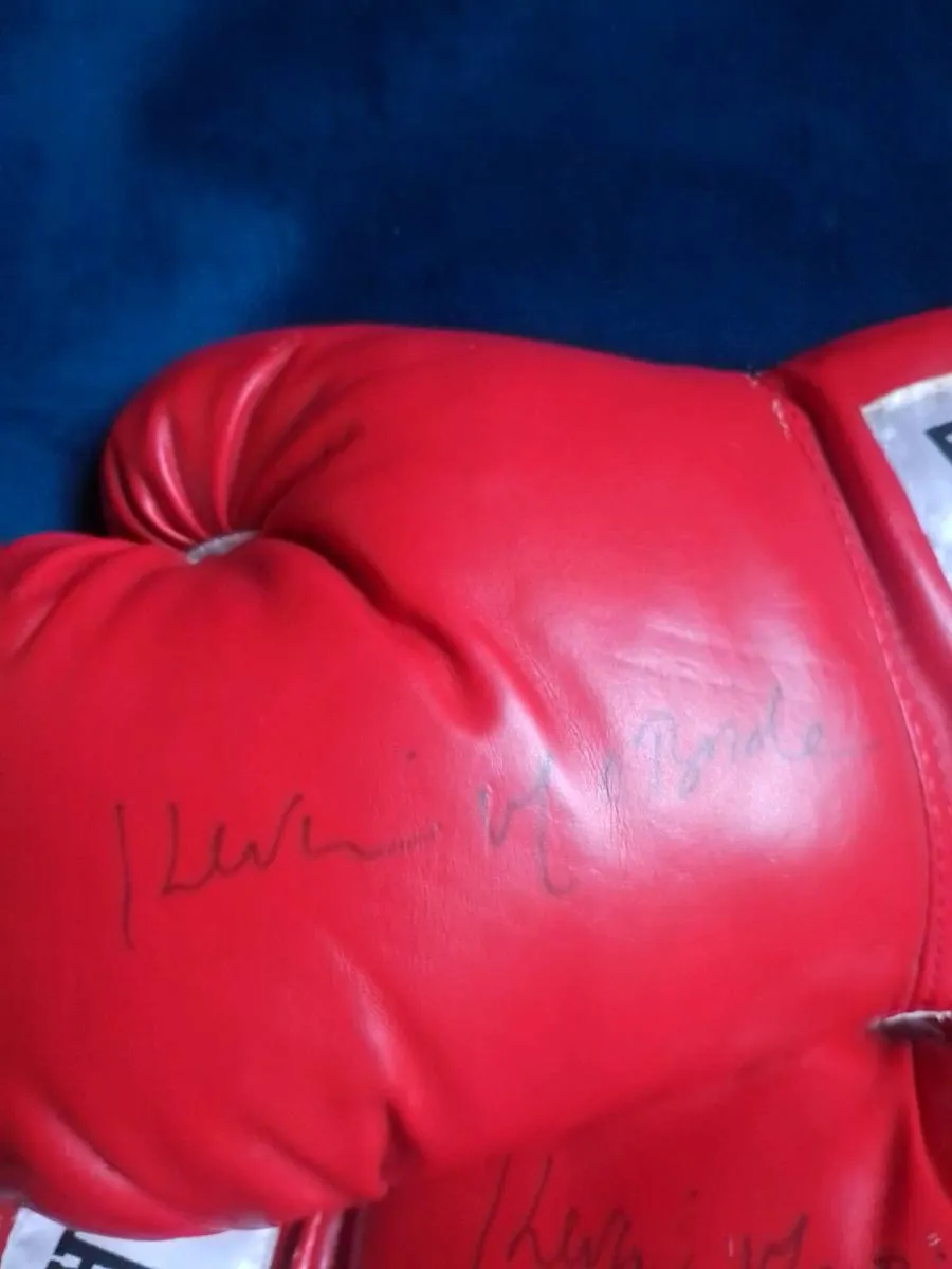 Autographed Kevin McBride Signed Everlast Boxing G - Image 4