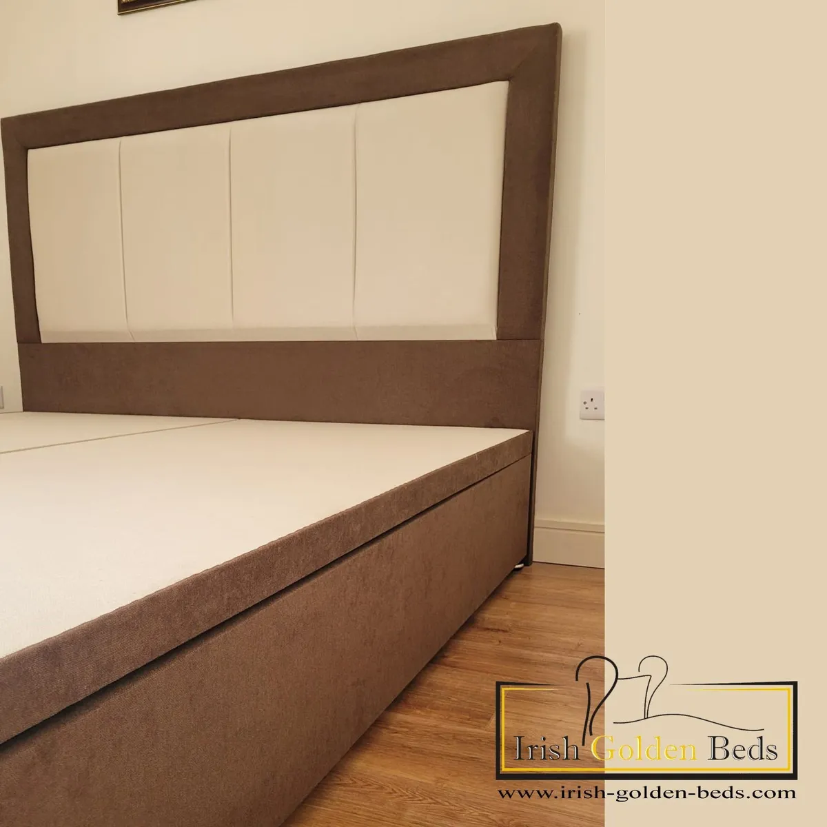 bed frame and headboard, free delivery - Image 1