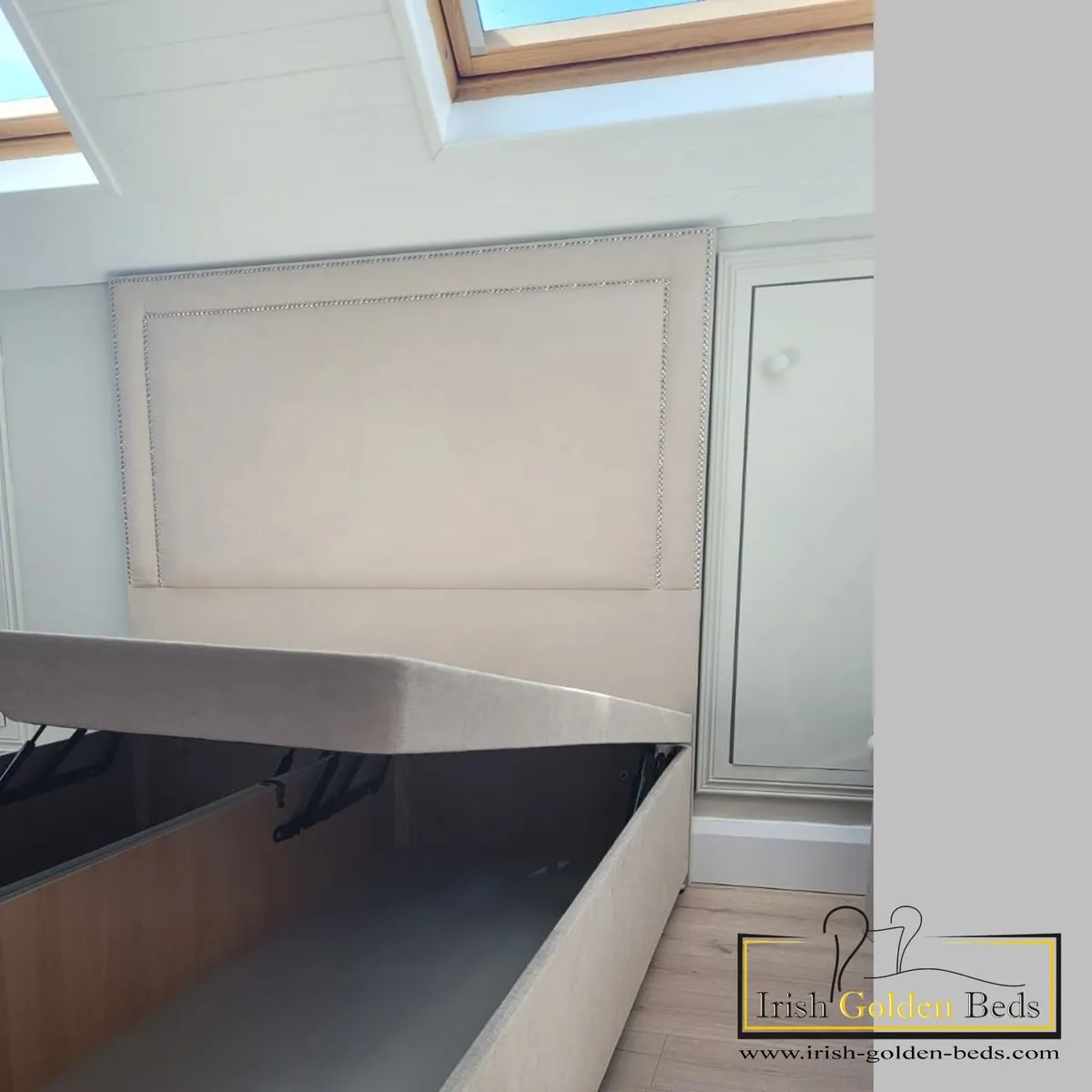 bed frame and headboard, free delivery - Image 4