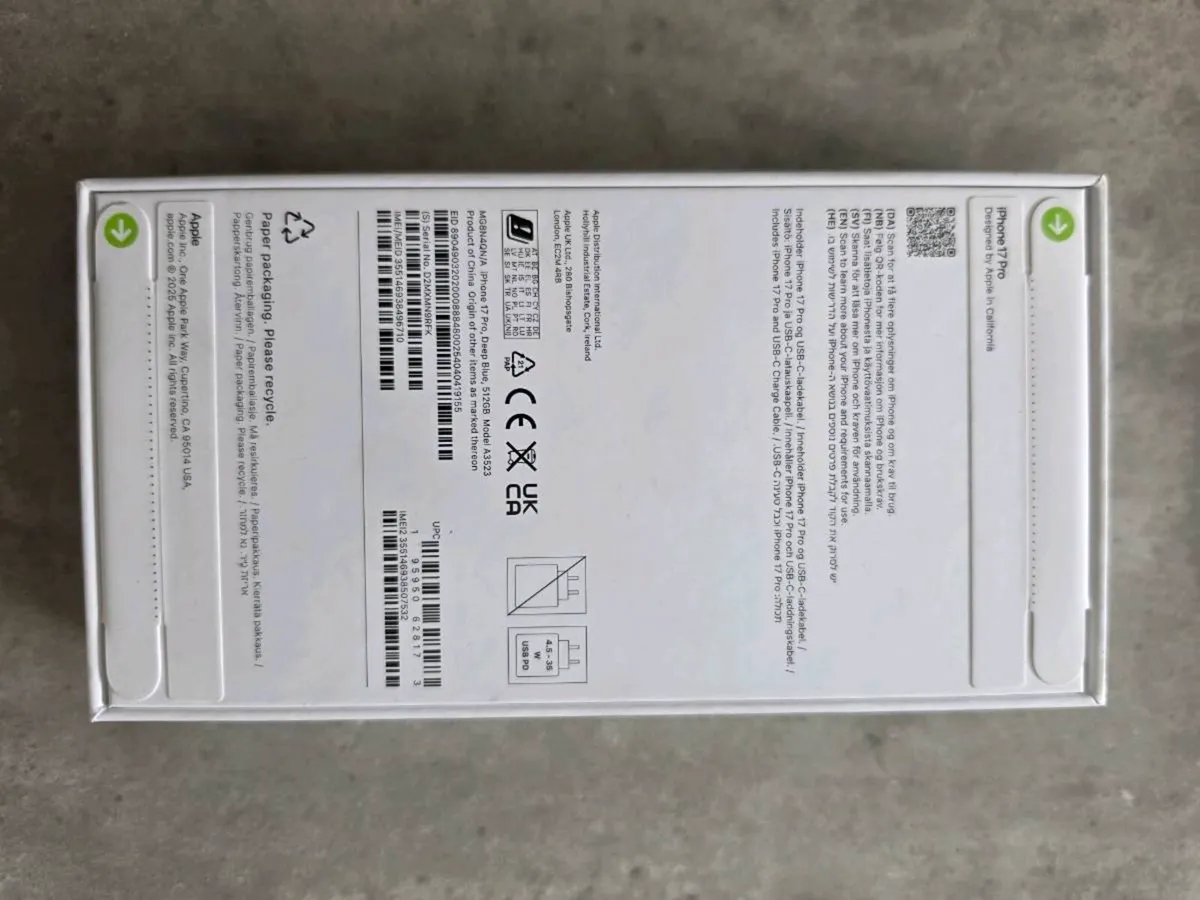 Iphone 17 pro 512gb and airpods 4 - Image 2