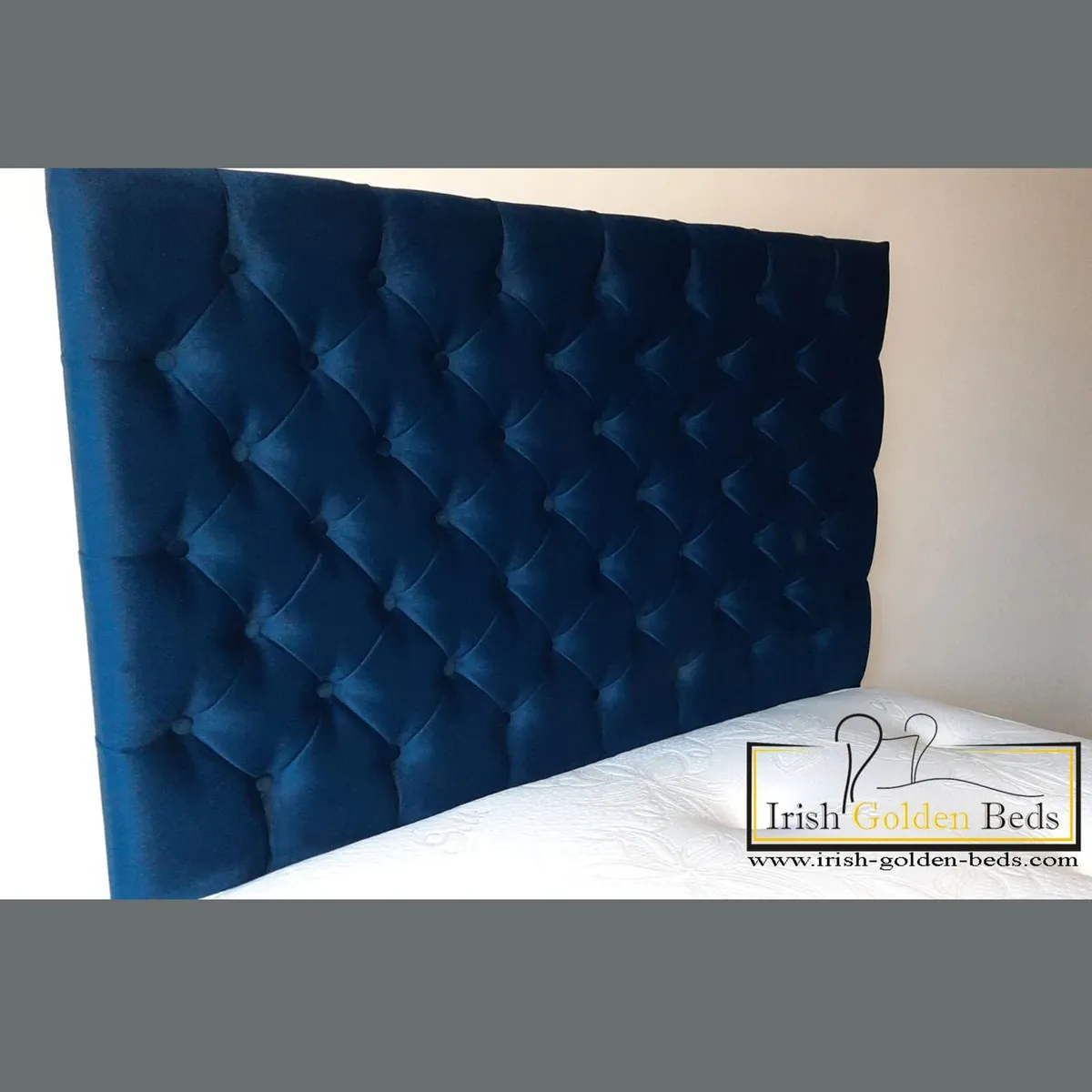 bed frame and headboard, free delivery - Image 1