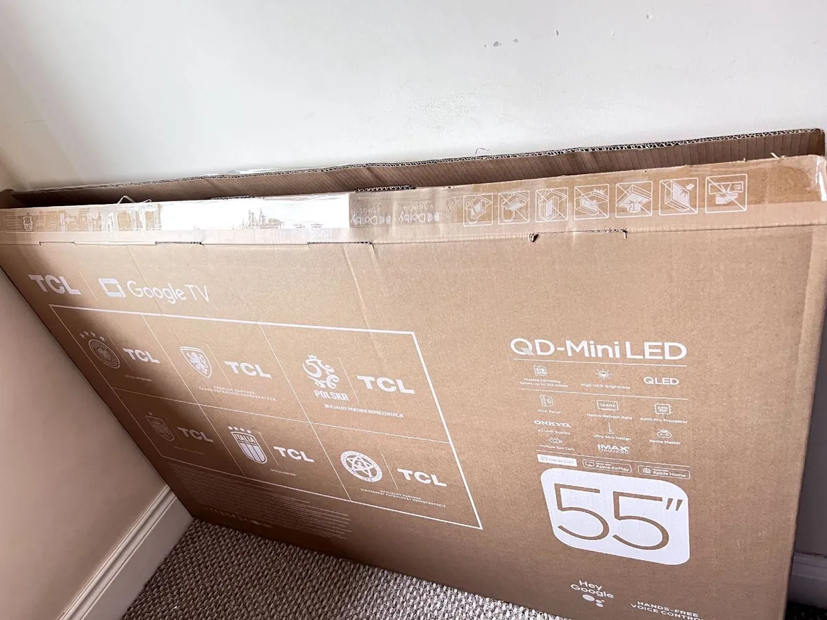 TCL 55" 55C6K QD Mini LED | Smart TV | Like New - Image 4
