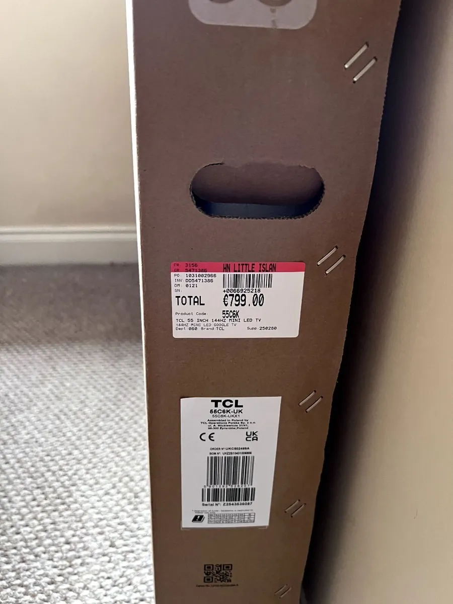 TCL 55" 55C6K QD Mini LED | Smart TV | Like New - Image 3