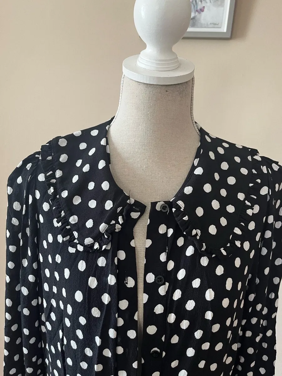 Ladies polka dot dress - Image 3
