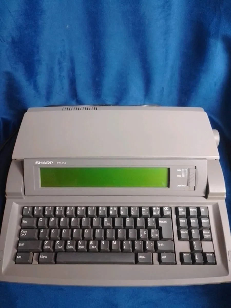Sharp FW-500 font writer word processor - Image 1