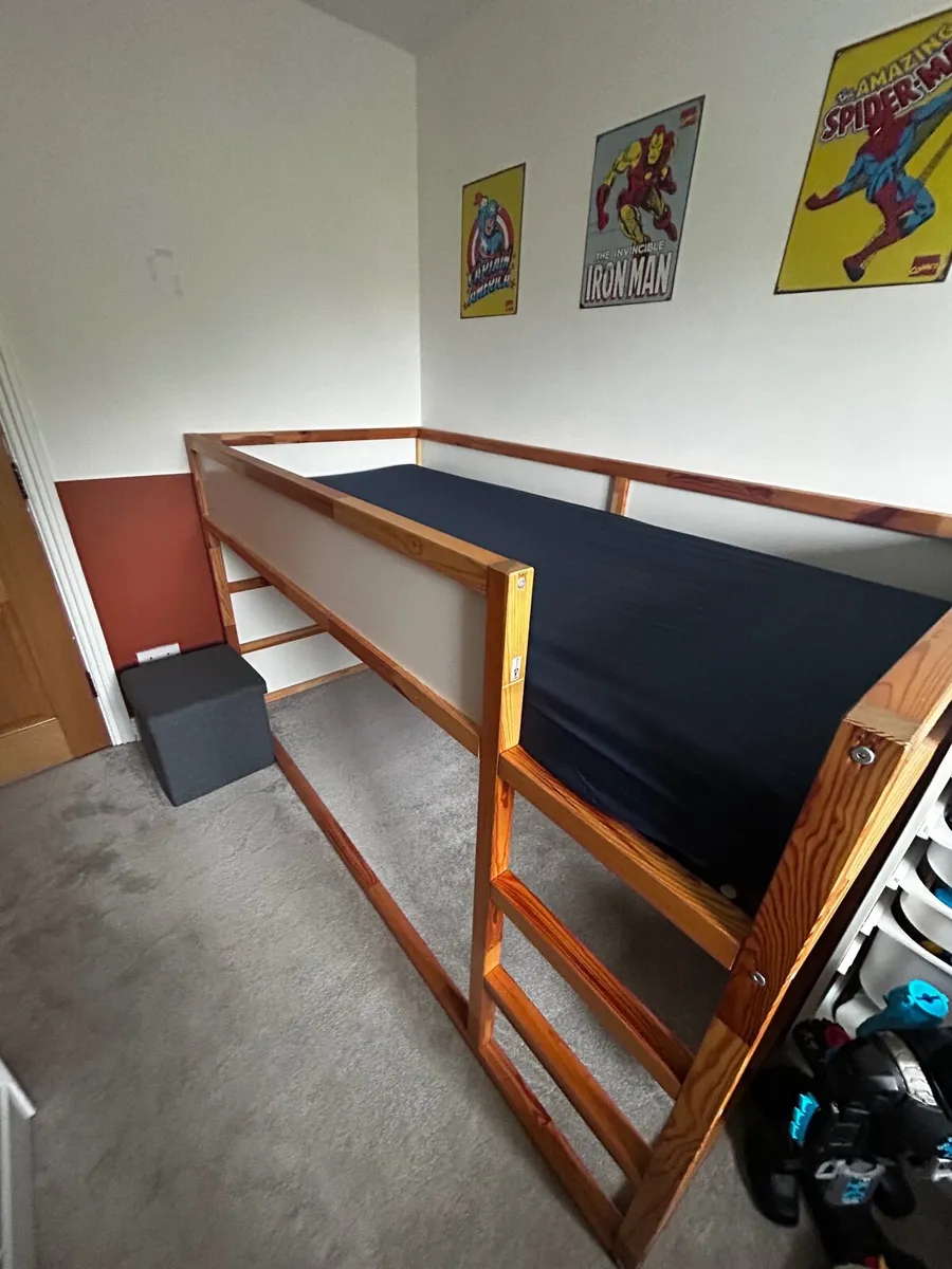 IKEA Kura Single Bed  & Mattress - Image 1