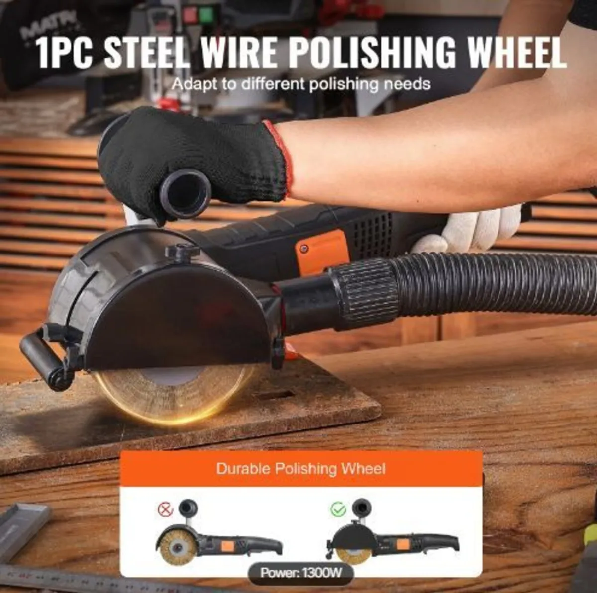 Burnishing Polishing Machine, 1300W - Image 4