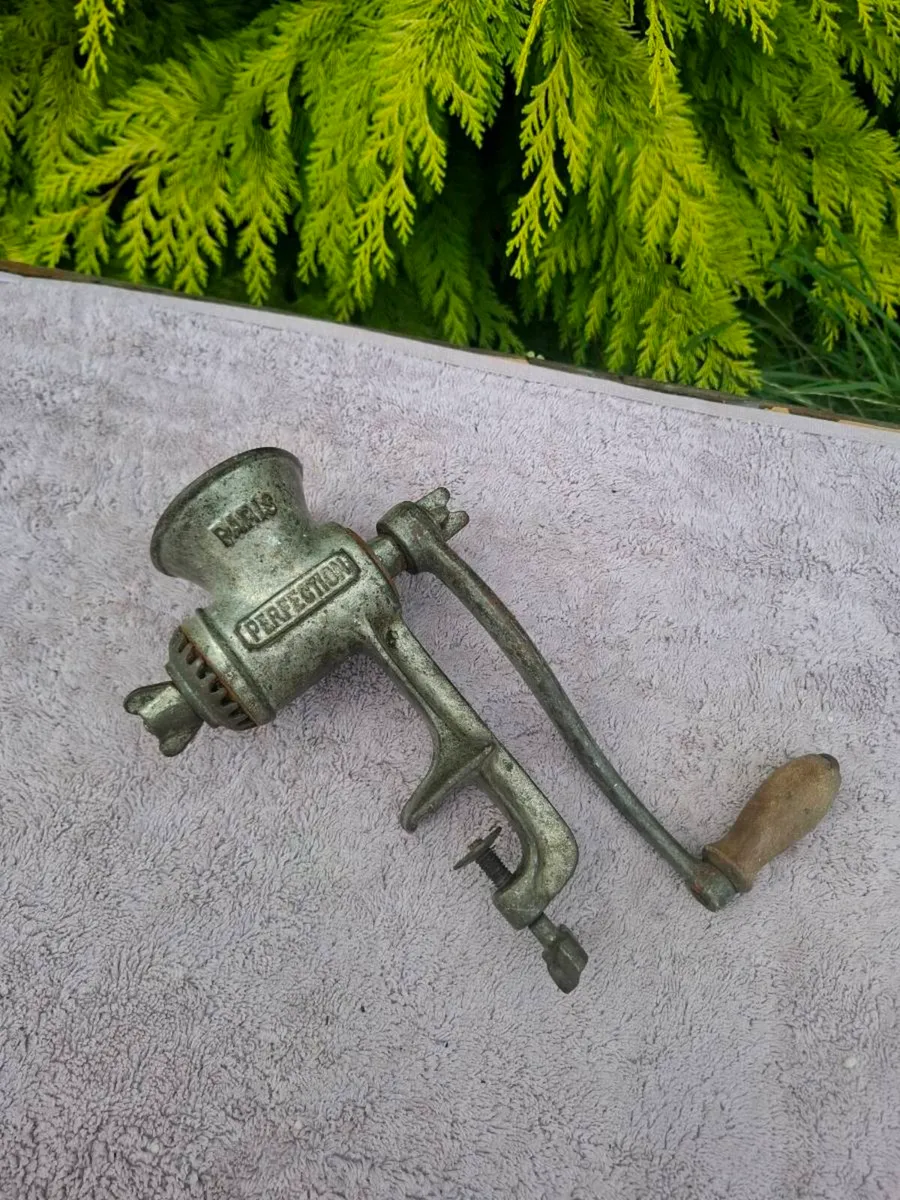 Vintage meat grinder postage possible