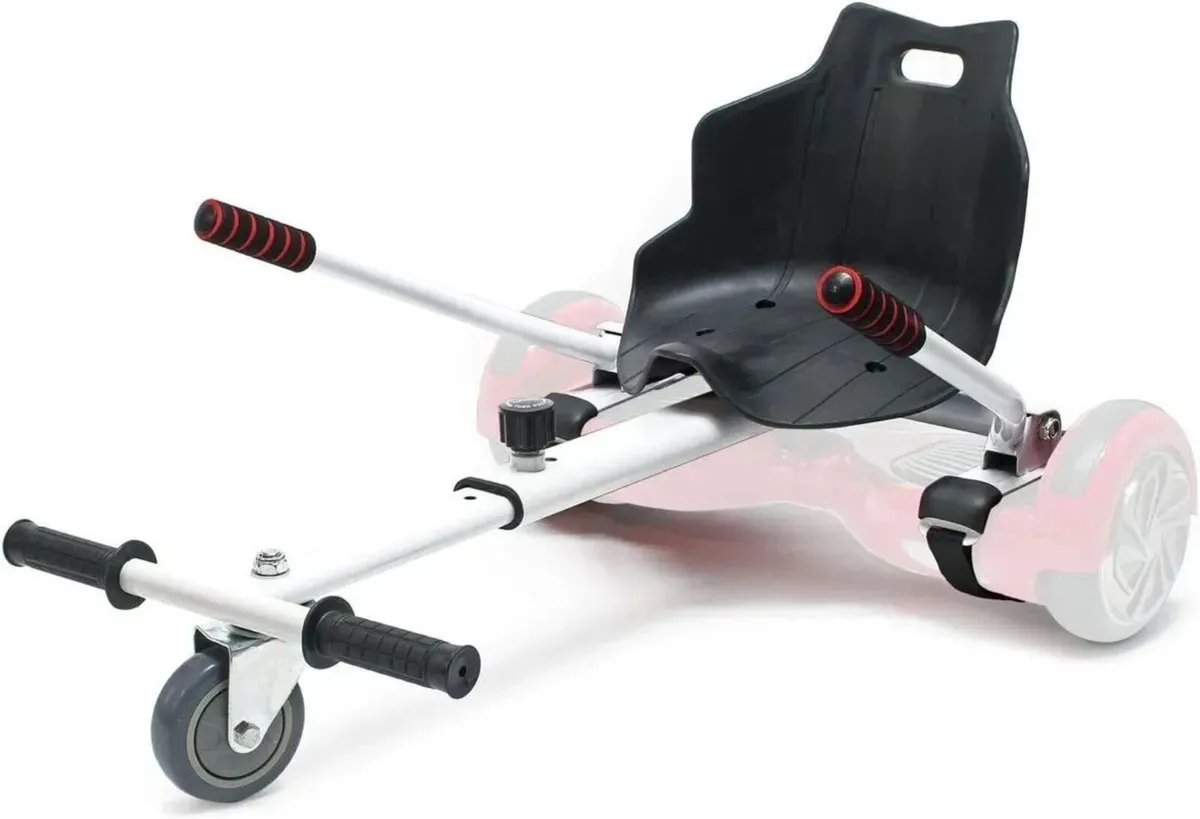 Hoverboard Go Kart Seat Adjustable Frame - Image 3