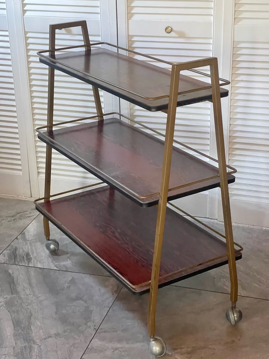Mid century trolley - Image 1