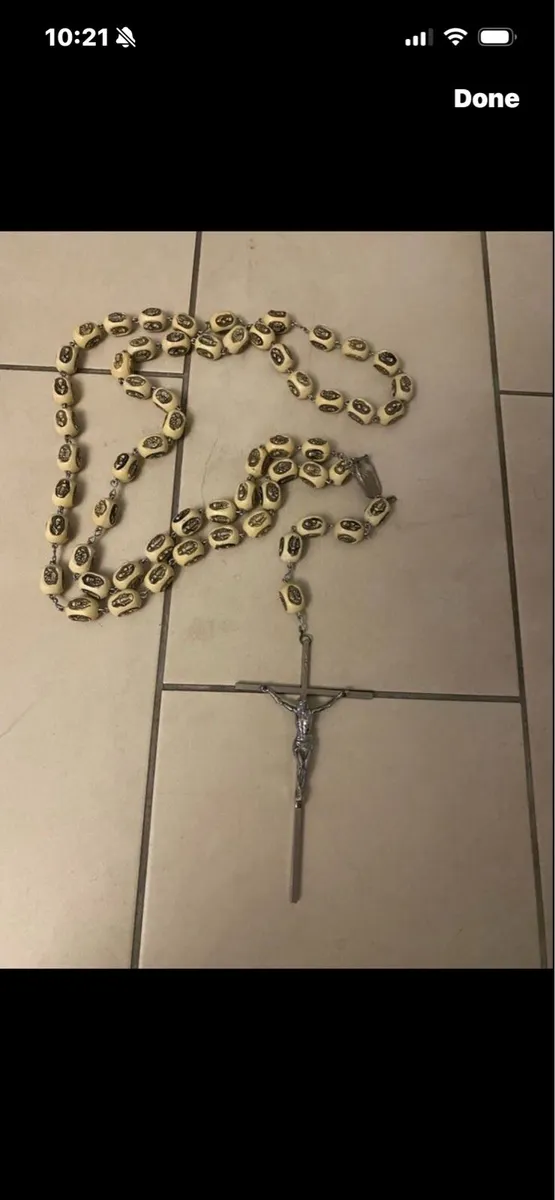 Dry Rare Giant Size Rosary Beads - Image 1